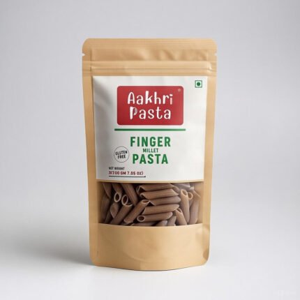 Aakhri Pasta Finger Millet Pasta (Gluten Free)